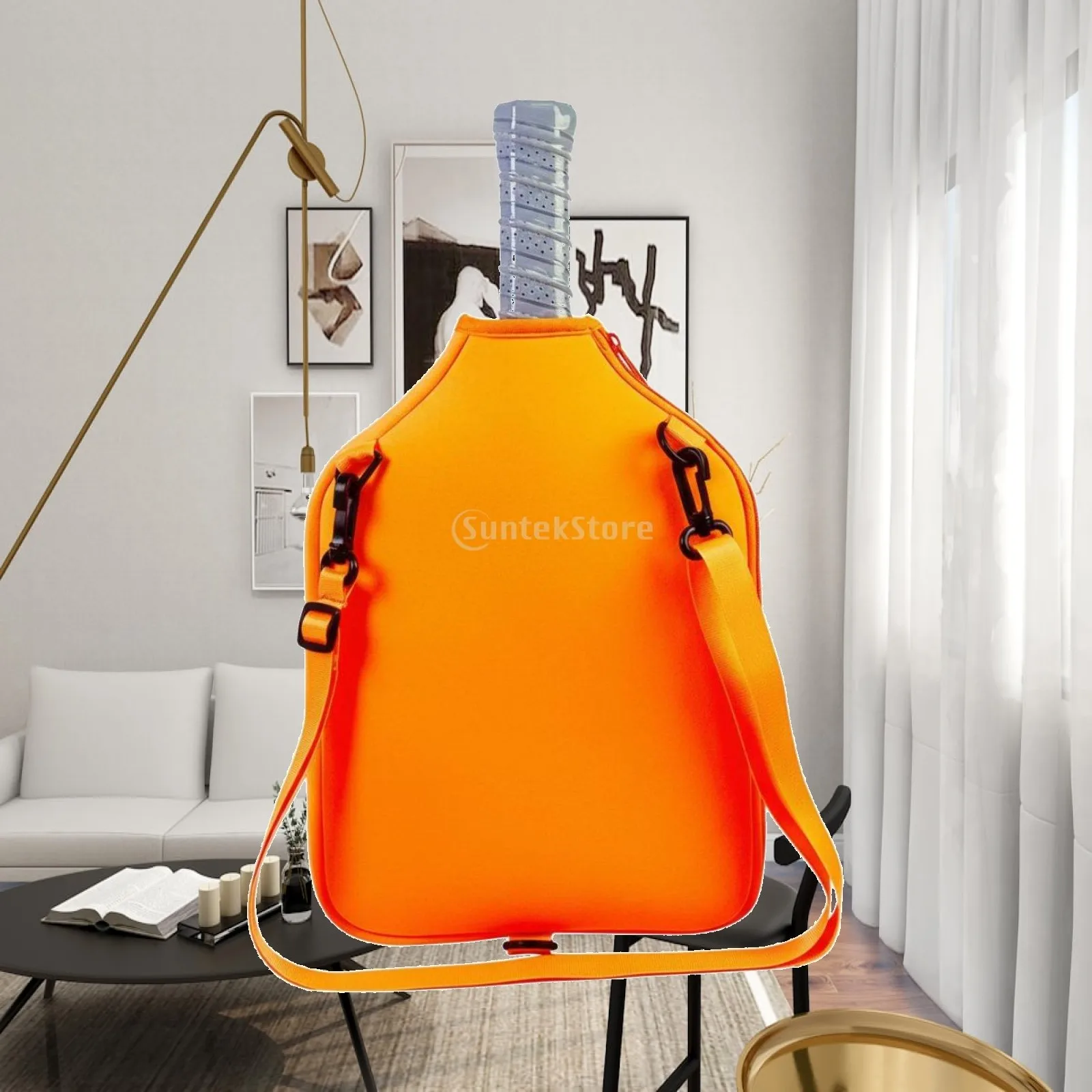 Pickleball Paddle Cover With Handle Strap Pickleball Racket Sleeve Zippered