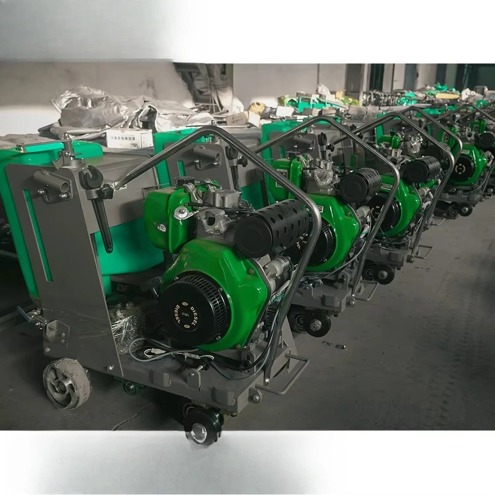 آلة قطع منشار الطريق الأسفلت الخرساني Q500C #4