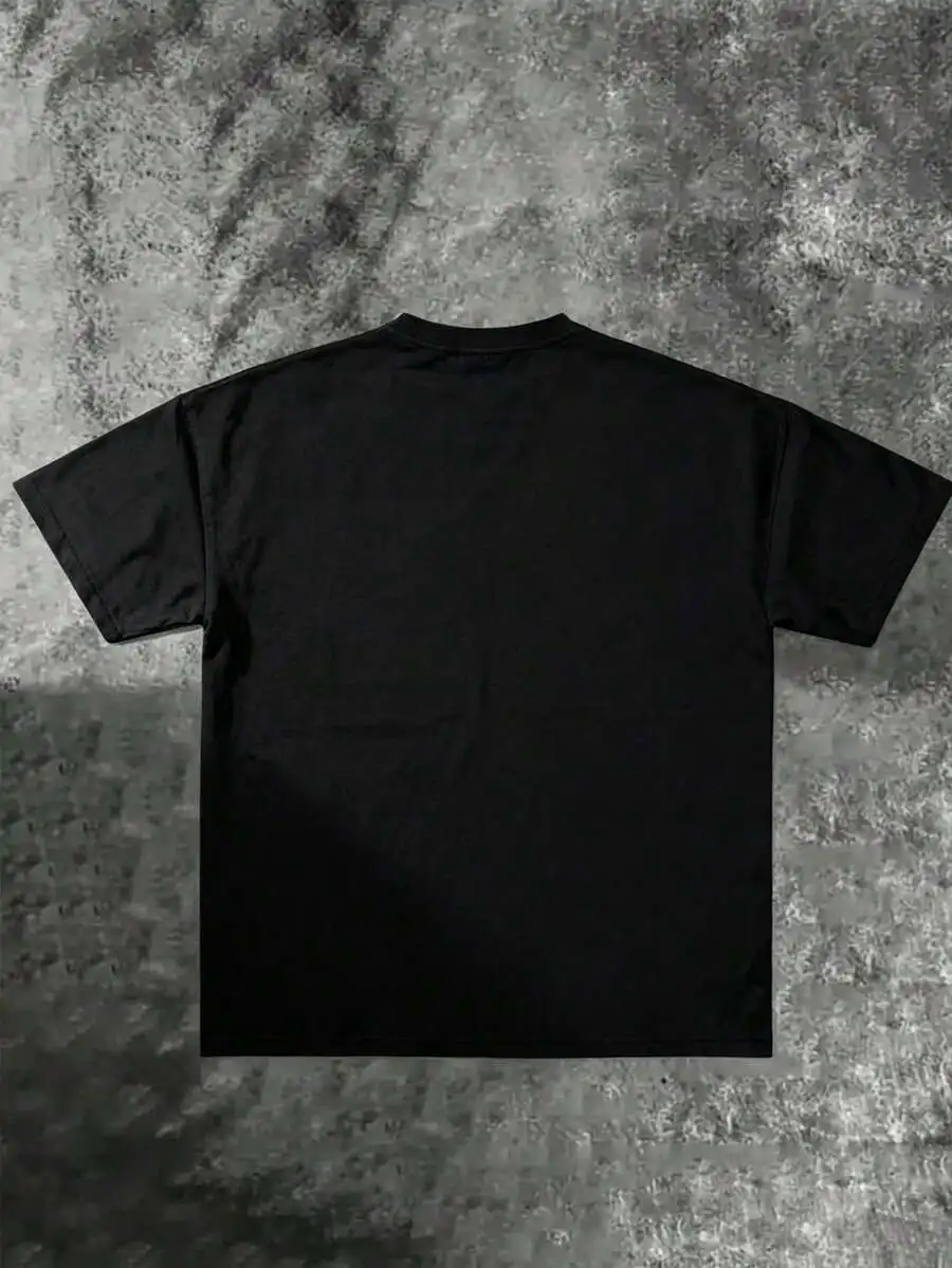 Tween Boy Cotten Clothes,Y2K-Inspired Letter Print T-Shir-Perfect For Spring/Summer/Fall,Fashion, Streetwear, Unisex, Men, Women