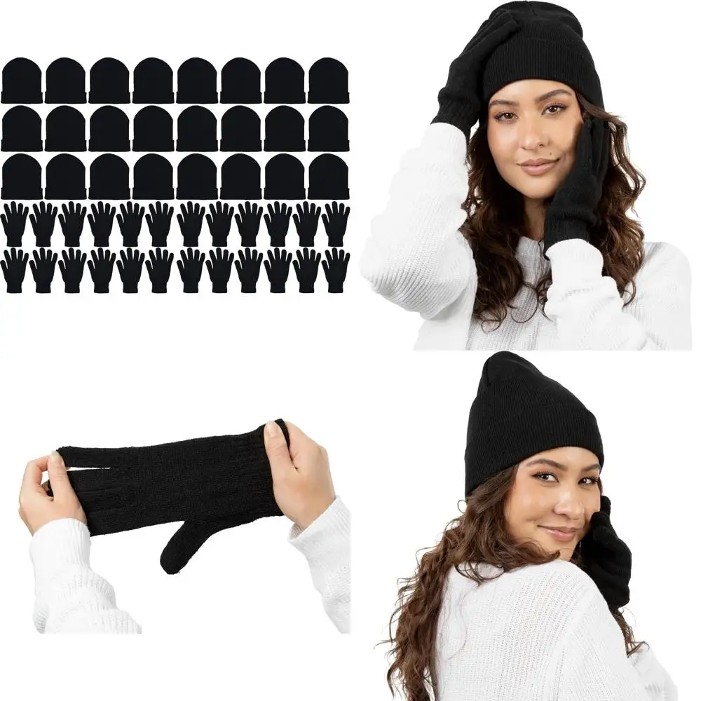 ensembles-bonnet-et-gants-d'hiver-en-vrac-–-packs-cadeaux-chauds-et-confortables-pour-hommes-et-femmes-paquet-de-vacances-ideal