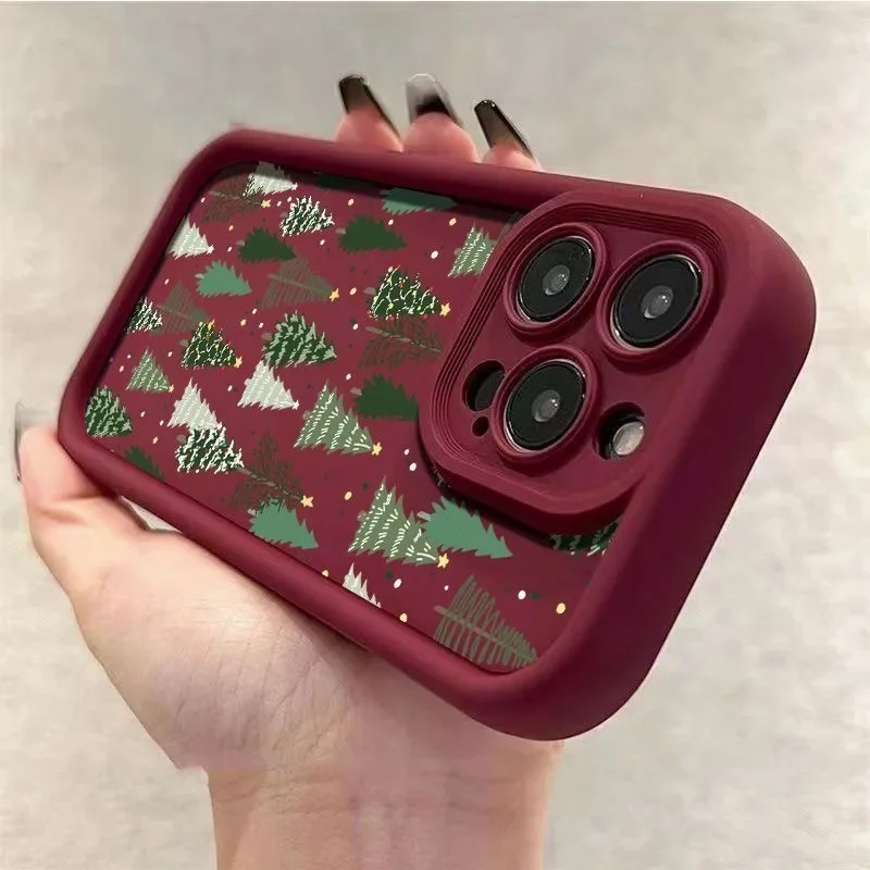 شجرة عيد الميلاد السنة الجديدة نمط سيليكون قضية الهاتف ل Xiaomi Redmi 15 15C 14C 13C 12C 10C A5 نوت 14 13 12 برو زائد 11 12S 11S #5