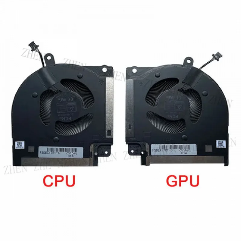 Kipas Pendingin CPU Y CPU untuk DELL Alienware X14 R1 P150G002 X17 R1 R2 0198CH 05PF30