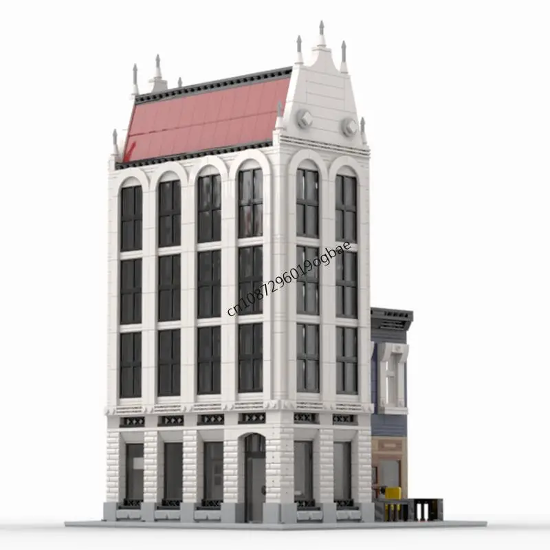 New 2930PCS City Hot Selling Street View Moc Modular Old office Model Custom Puzzles Diy Creative Ideas Kids Toys Birthday Gift