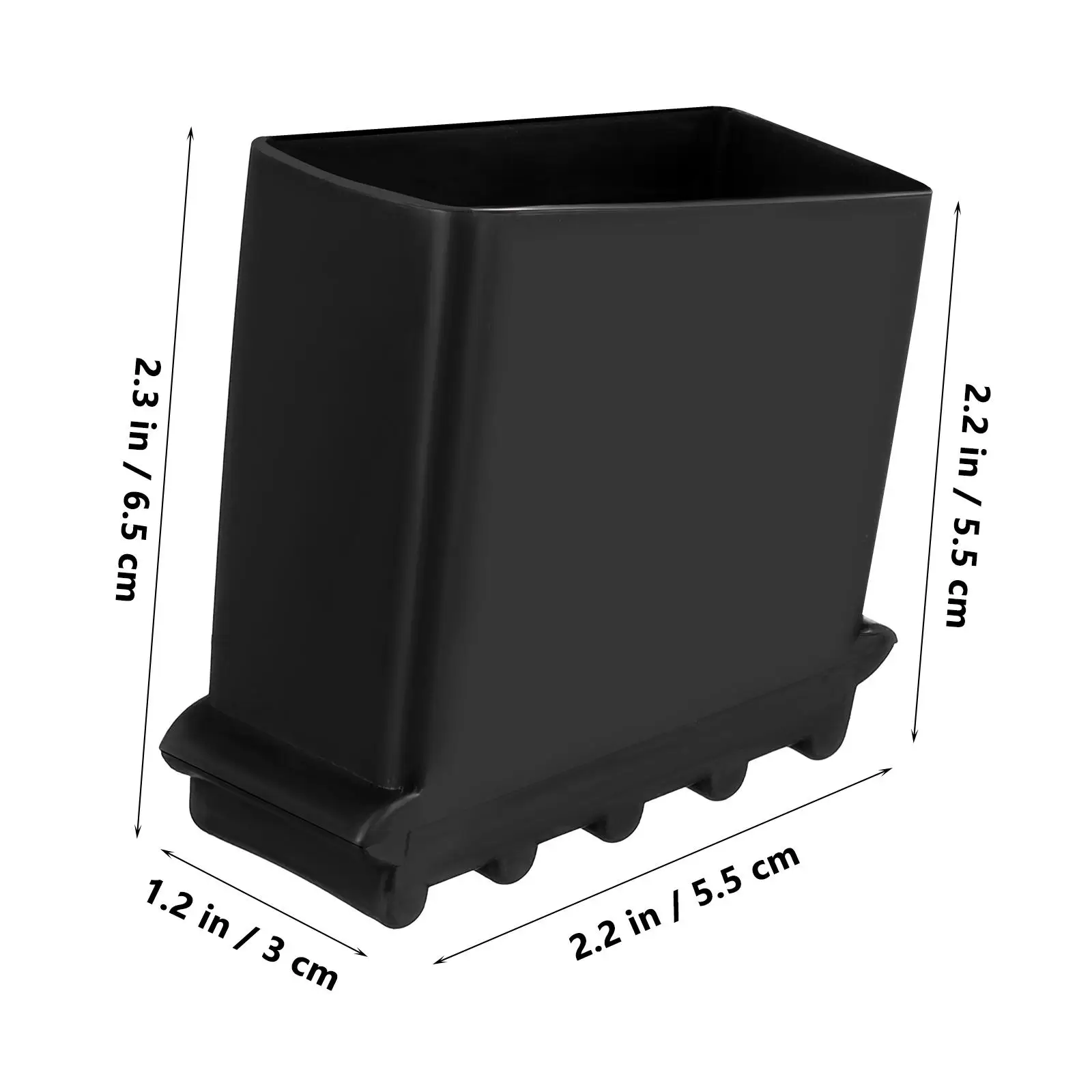 4 Pcs Non-slip Durable Rubber Feet Cover for Step Ladder Replacement Foldable Thick Design Balanced Performance Wear-resistant