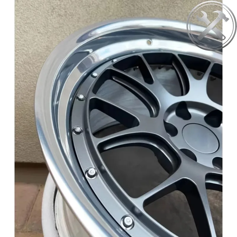 

Custom Classic Individuation Styling Two-piece Forged Aluminum Wheels Sports Racing Car Refit Rims
