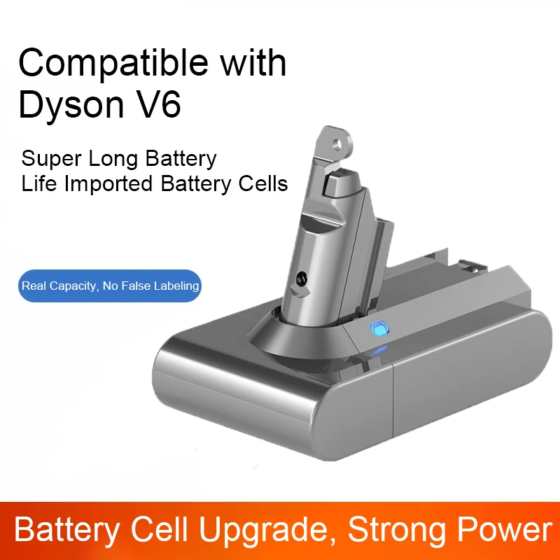 

Новая батарея DXT для пылесоса Dyson V6 DC58 DC59 DC62 650 770 880 SV03 SV04 SV05 SV06 SV07 SV09