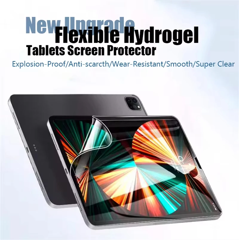 FONLYU Miękka folia do tabletów TPU Hydrożelowe arkusze Ochrona ekranu do maszyny do cięcia F200 14-calowy laptop Elastyczna naklejka 10szt — zdjęcie produktu 3