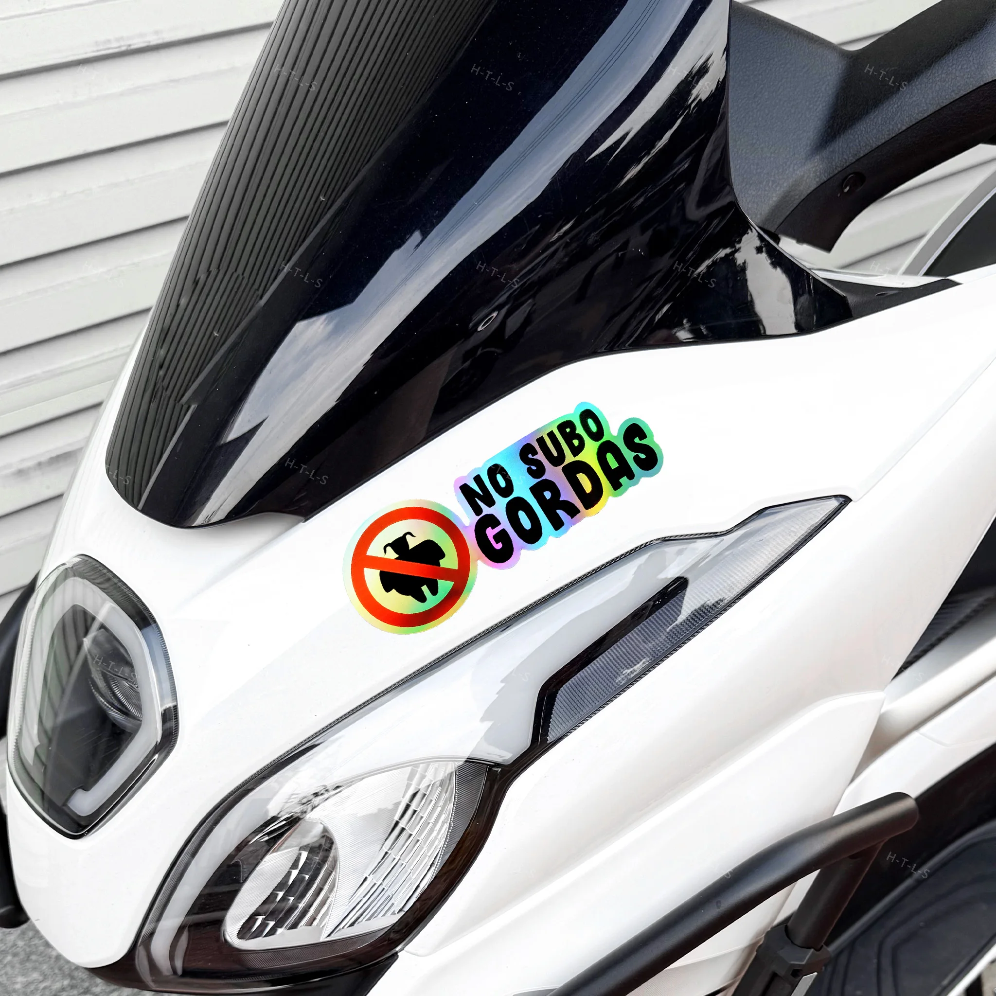 1 قطعة لا SUBO GORDAS الإسبانية دراجة نارية ملصق مقاوم للماء ل نافذة السيارة جذع دراجة نارية خوذة صندوق سكوتر العالمي ملصق حائط من الفينيل