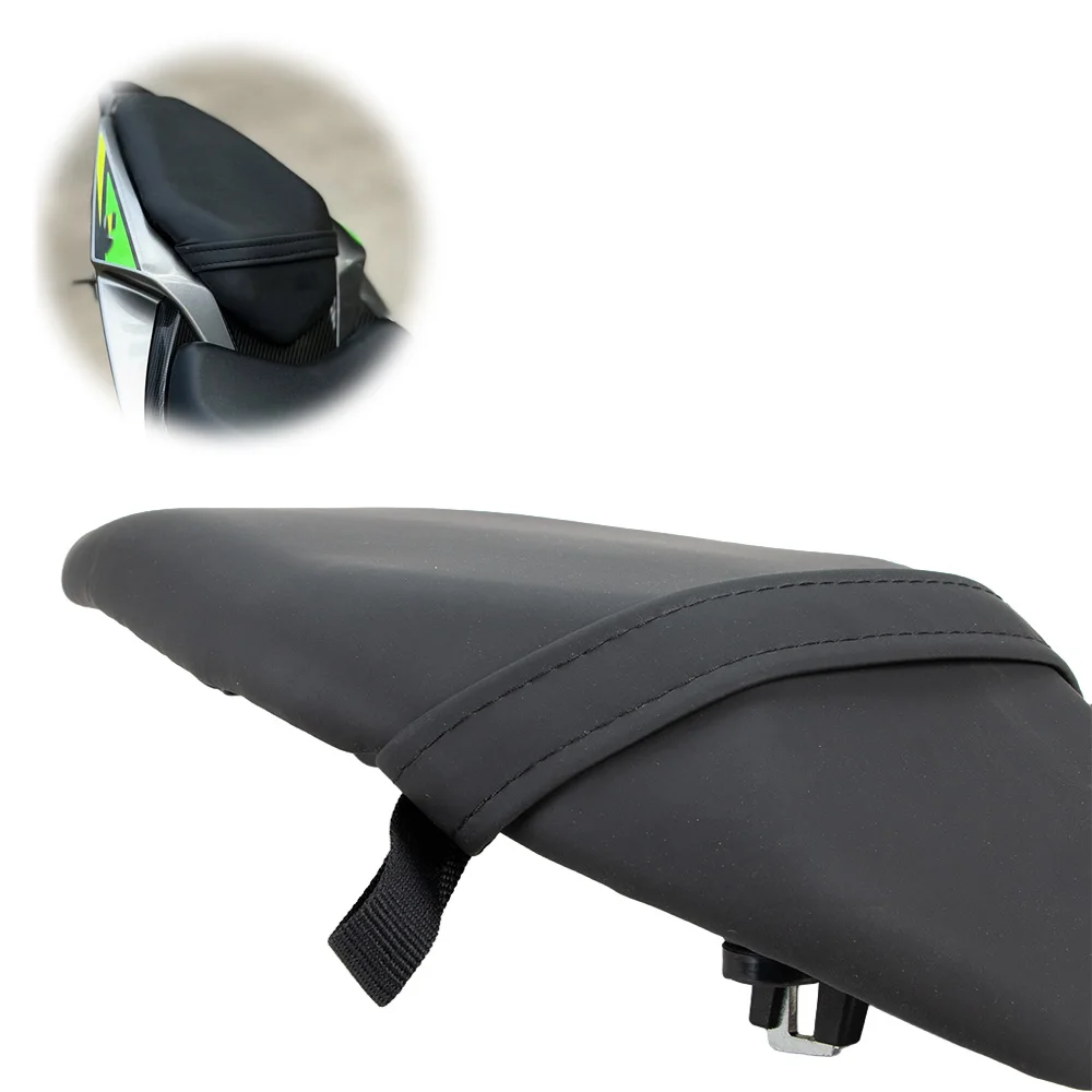 For KAWASAKI ZX-6R ZX6R 2019 2020 2021 2022 2023 2024 2025 Motorcycle Passenger Pad Kit Rear Pillion Seat Cushion Accessories 5