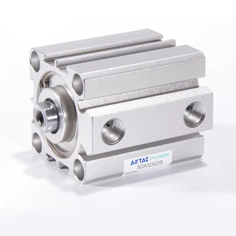 AIRTAC Original Pneumatic Compact Cylinder Stroke SDA40 5 10 15 20 25 30 35 40 45 50 60 70 75 80 90 100mm Double Acting