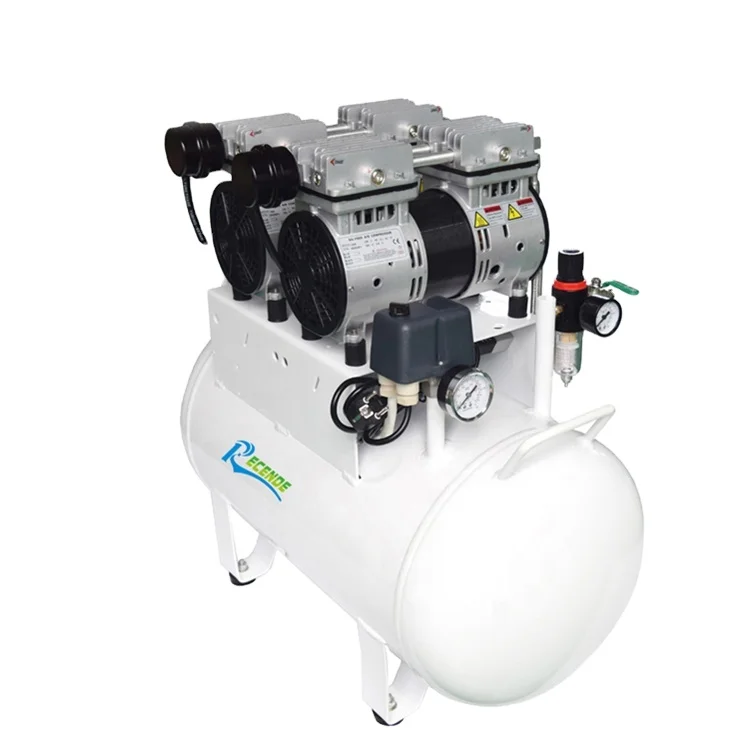 den tal suct-ion machine Oil-less Air Compressor Silent Portable Oil Free Medical den tal Air Compressor