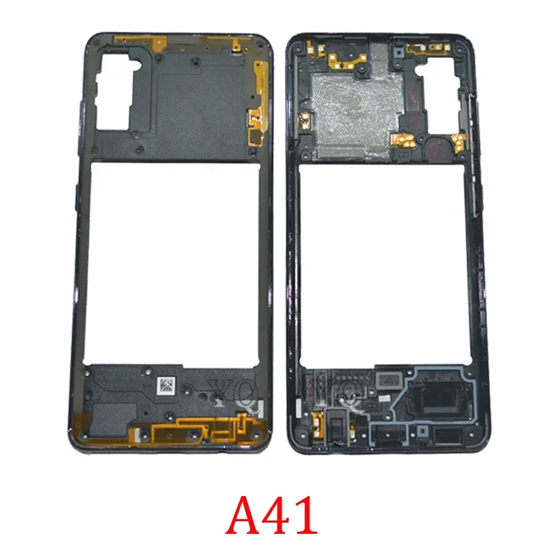 

Middle Frame For Samsung Galaxy A41 A415F A415 Mobile Phone Housing Center Chassis Cover With Buttons Part