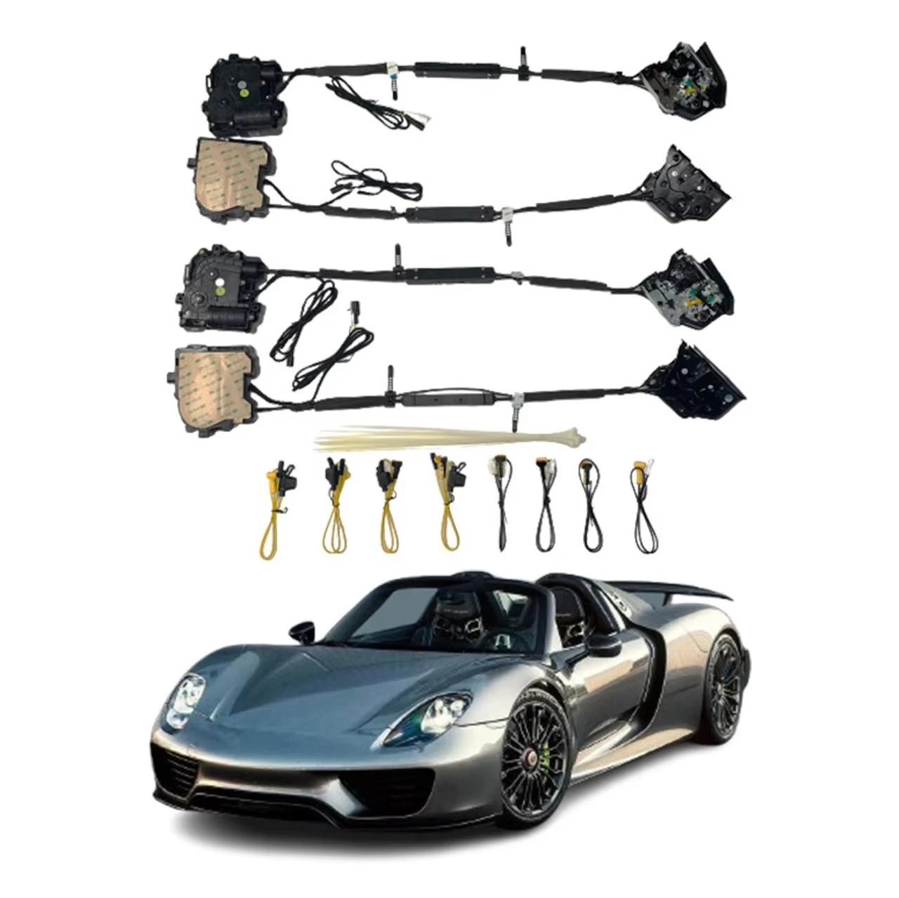 Electric Suction Door TUR-501 Embedded for 918 Boxster 981 Panamera970 718 911 Macan95B Retrofit/Upgrade