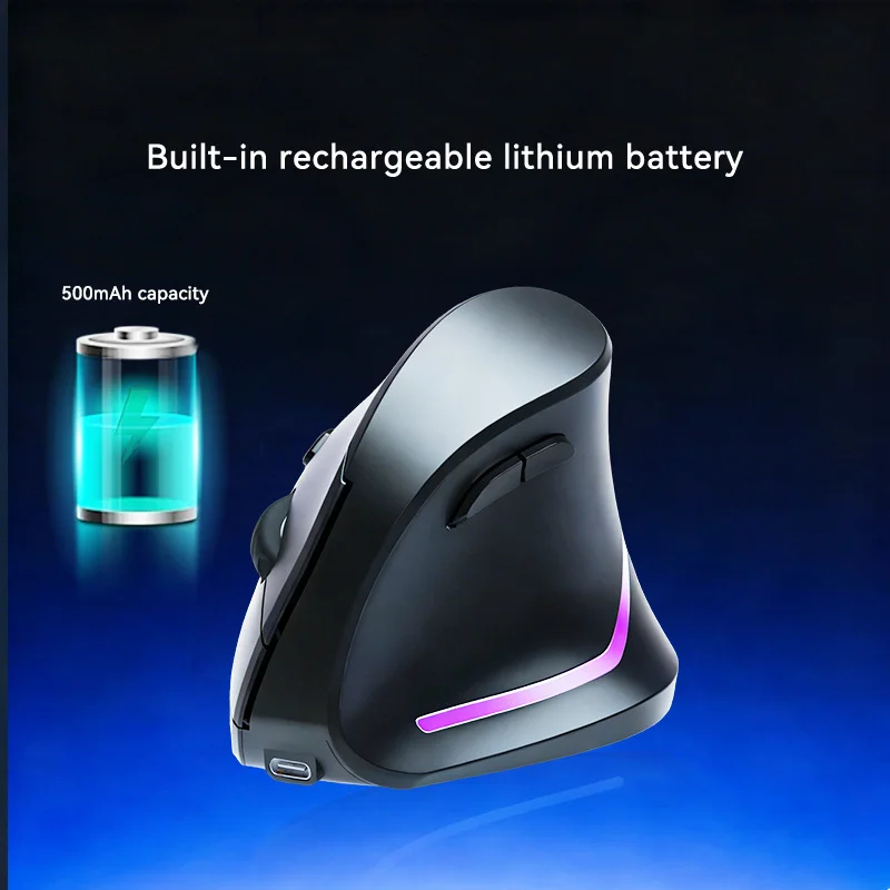 เมาส์แนวตั้ง การออกแบบตามหลักส - Vertical Mouse Rechargeable Bluetooth บทวิจารณ์และราคา