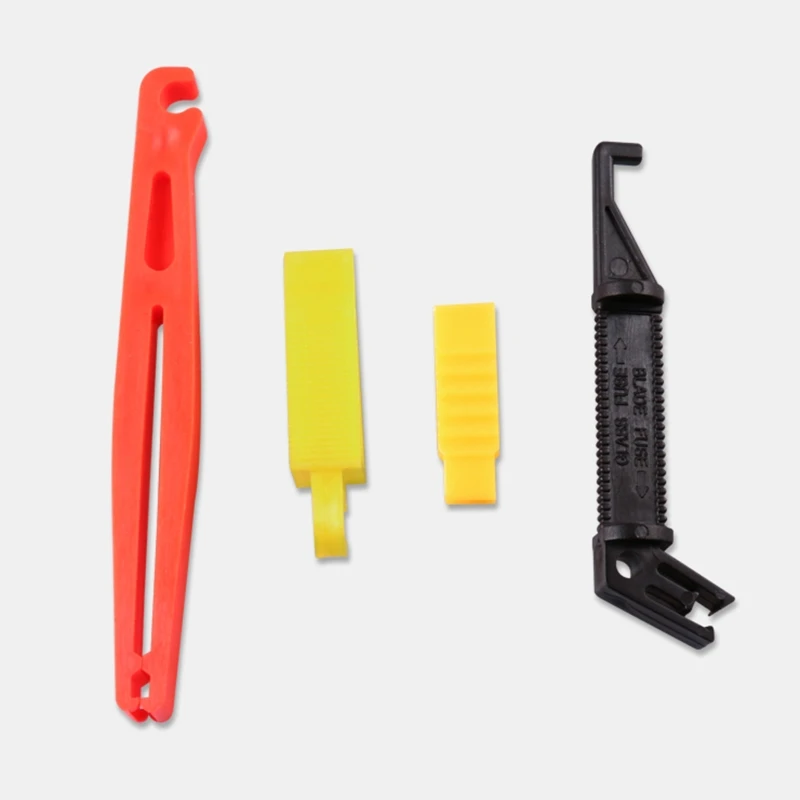 4 Pieces Car Fuse Fetch Clips Fuse Removal Tools Automotive Fuses Replacement SUV Mini Plastic Fuse Pullers Set Dropshipping