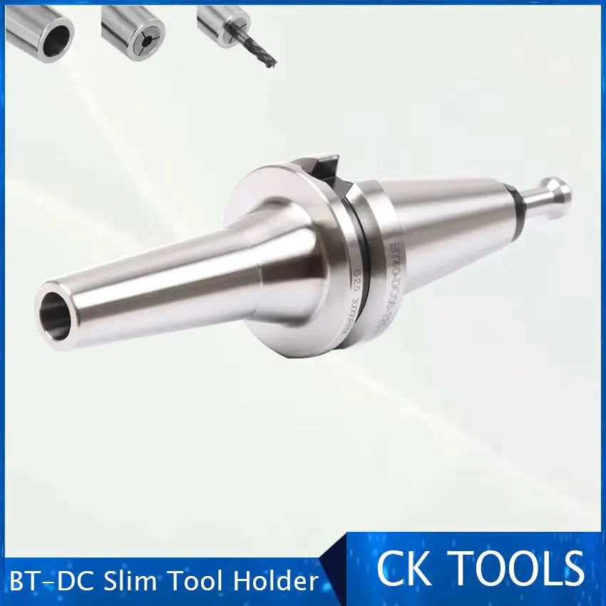 

china factory wholesale BT30 BT40 DC6 DC12 120 150 good quality tool holder BT shank DC precision slim collet chuck tool holder