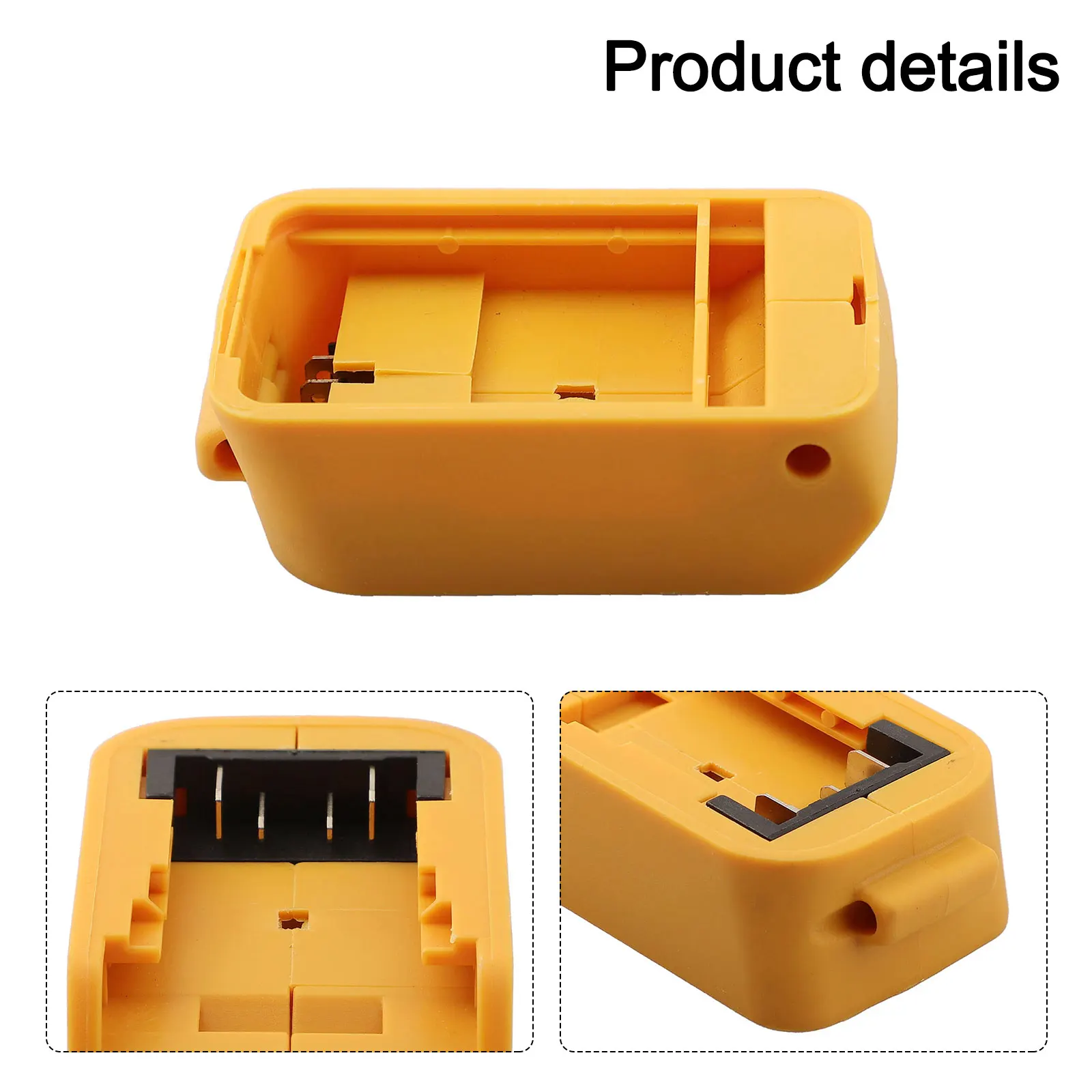 18V Battery Battery Adapter Battery Function Diversification Flashlight Function High-Performance Charging Board For DCB201