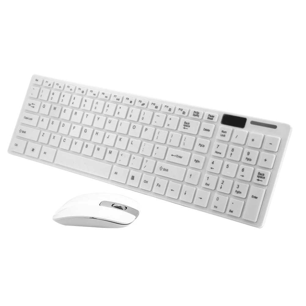 

Wireless Keyboard 2.4G Keyboard Set 2 4G Portable Compact Lightweight for Computer Tablet Phone Office Travel Outdoor