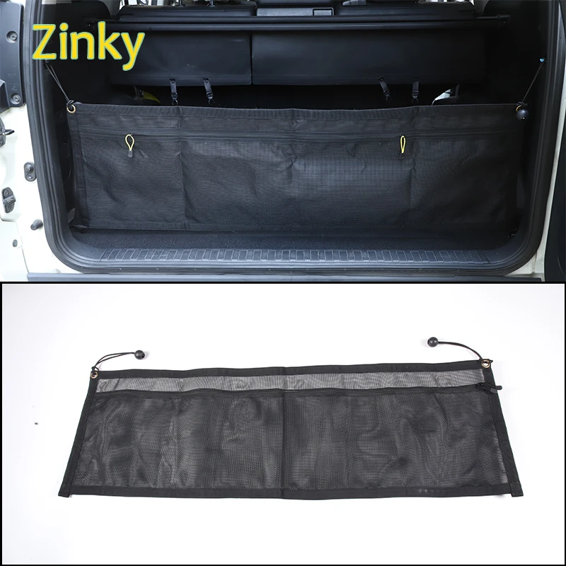 

Stretchy Trunk Storage Organizer Net Heavy-Duty Luggage Holder with Mount Fit for Toyota Prado J150 J250 2010+ Auto Accessories
