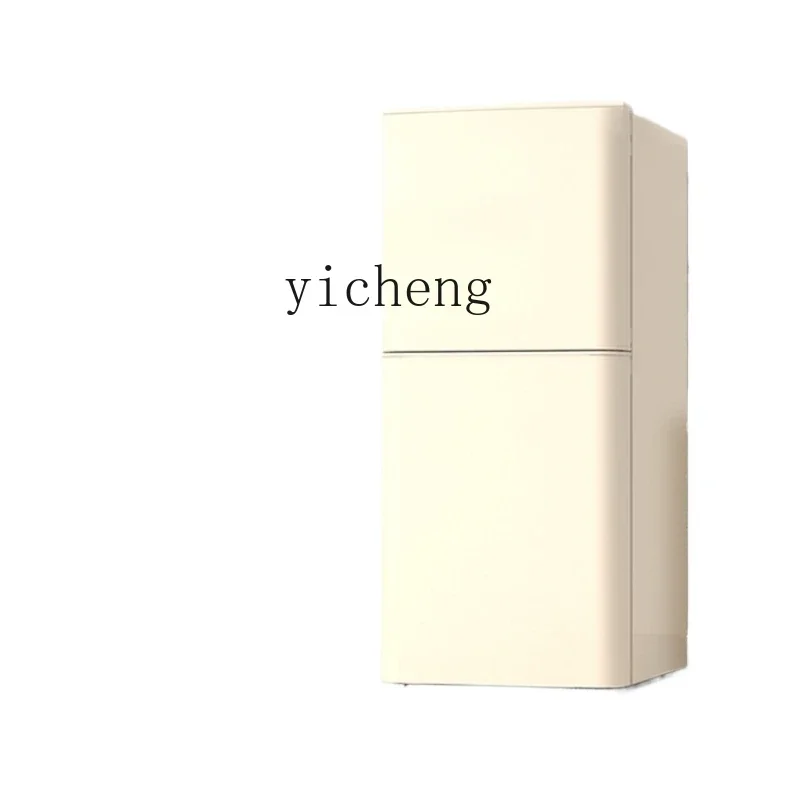 

Retro Small and Medium Sized Refrigerator Home Living Room Double Door Freeze Storage Kitchen Dormitory Mini Office