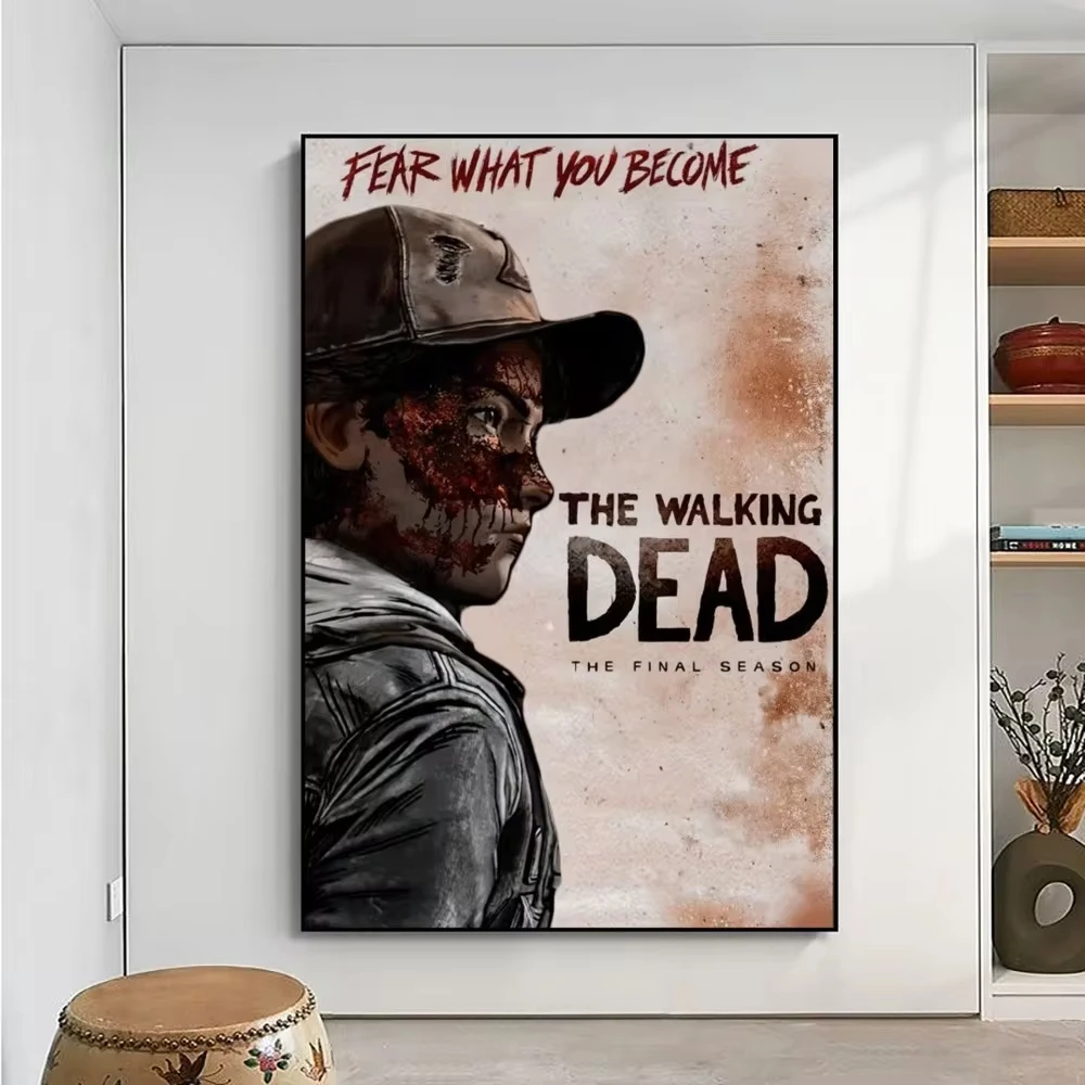 ملصق لعبة موسم الموتى للمشي ، مطبوعات ورق كرافت ، قواعد ، فن عتيق ، ديكور حائط ، لوحة جمالية ، غرفة ، مقهى ، بار #3