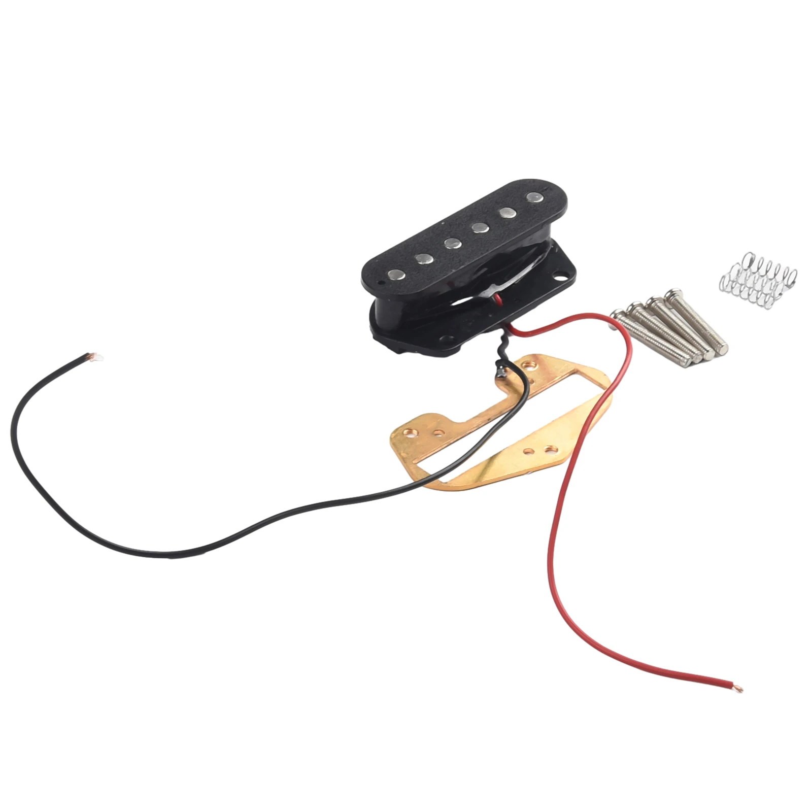 6 Strings Pickup Set for TL Style Electric Guitar Neck and Bridge Single Coil Robust Material for Long Lasting Performance