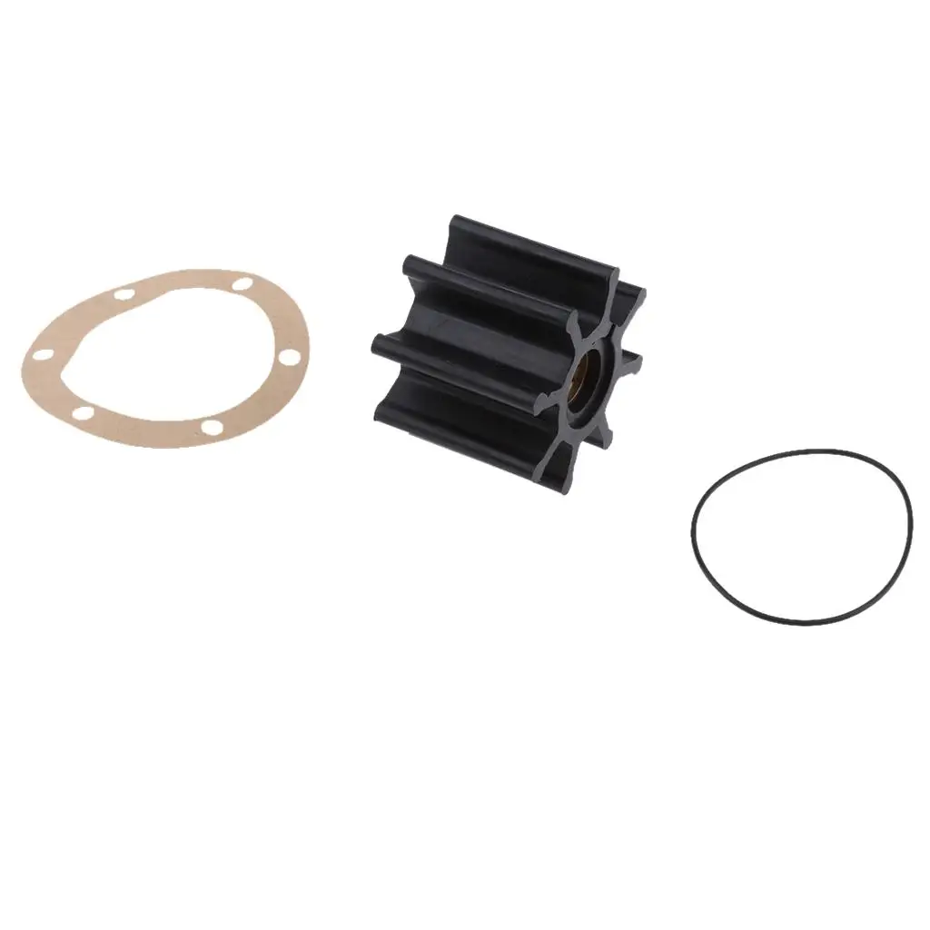 Outboard Water Pump Impeller Marine Rubber Impeller Repair Kit for Johnson 09-1028B Includes O Rings