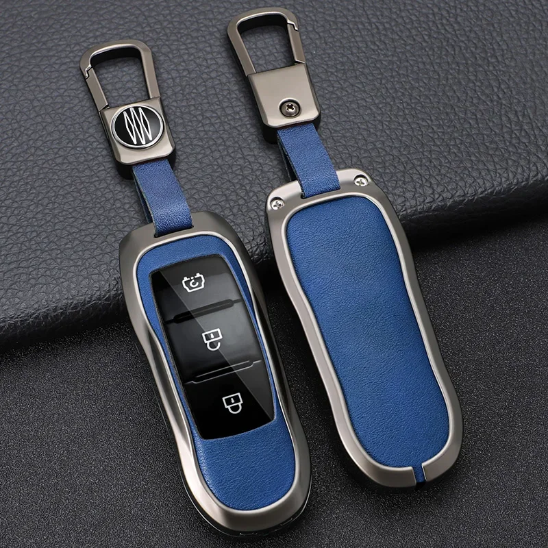 Housse de clé de voiture en alliage, porte-clés, accessoires pour Dongfeng Fengguang DFSK Glory 580 Fengon Ix5 Ix7 Seres 3 Sf5 2021 2022