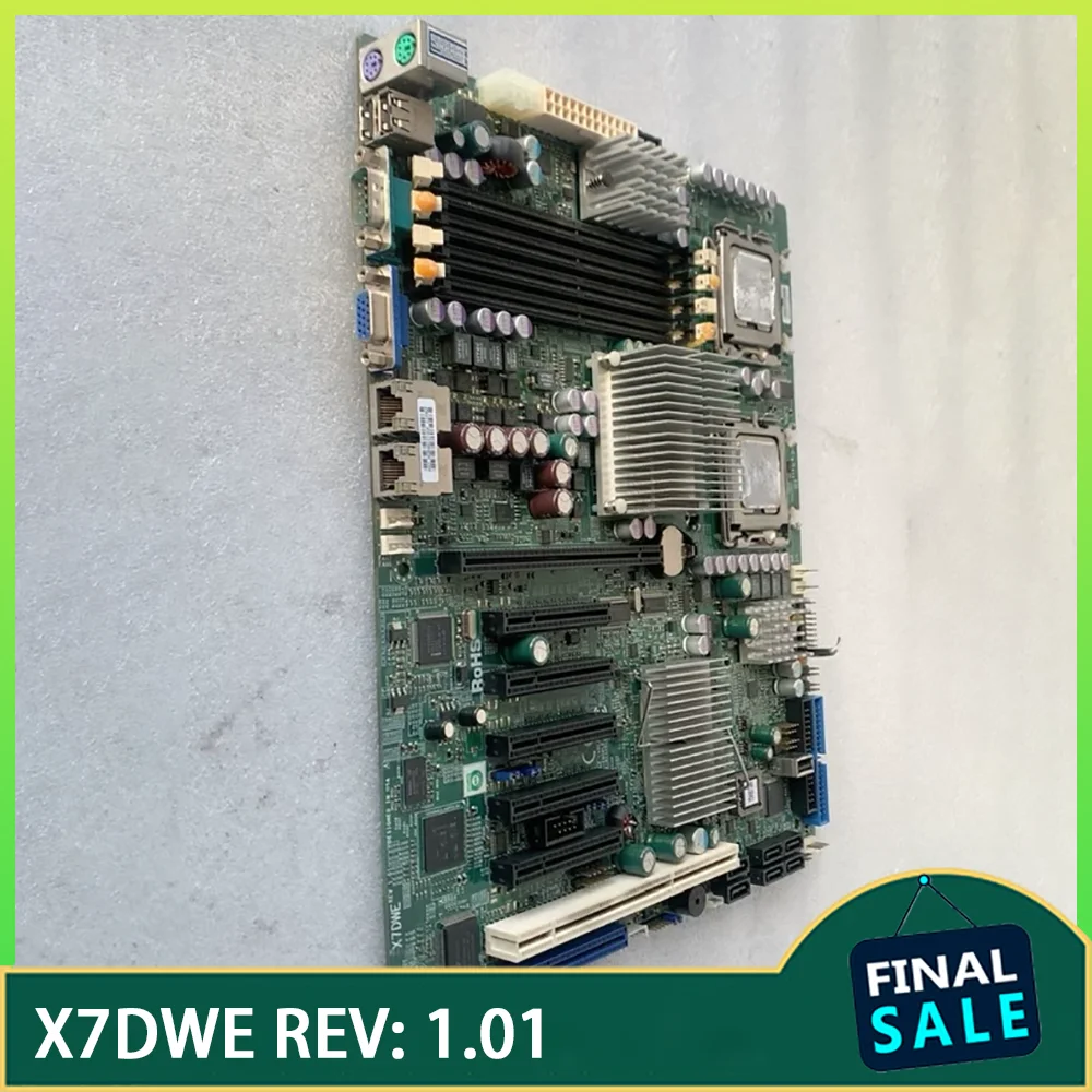 Dual-port LGA771 Workstation Server Motherboard X7DWE REV: 1.01