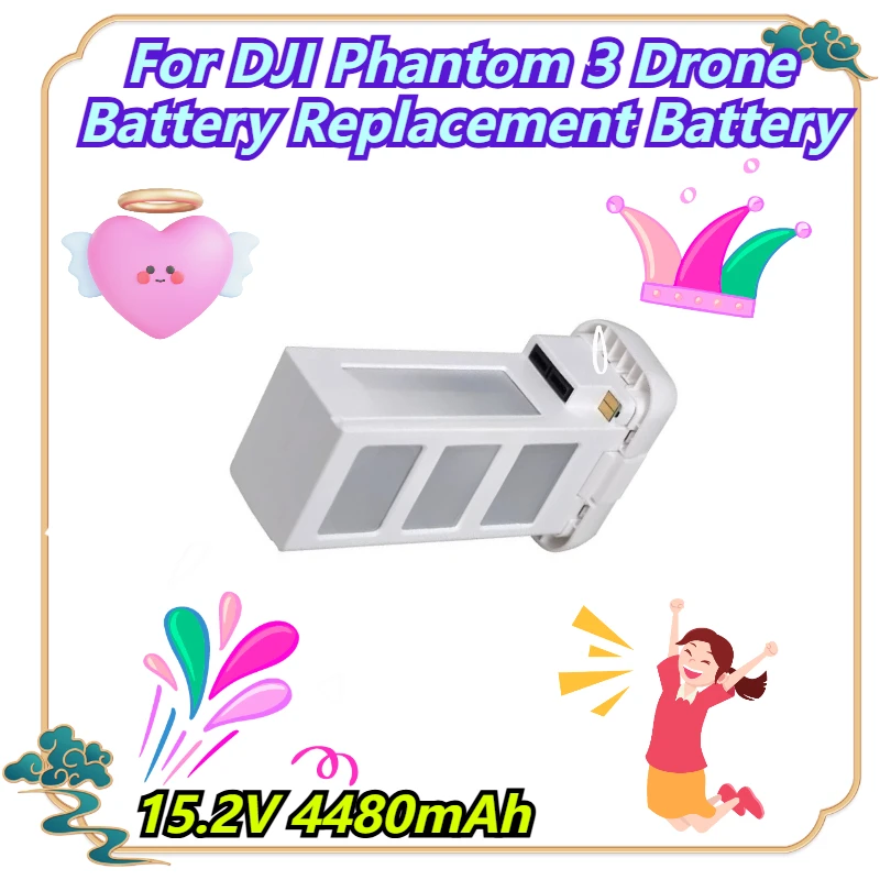 

15.2V 4480mAh For DJI Phantom 3 Drone Battery Replacement Battery