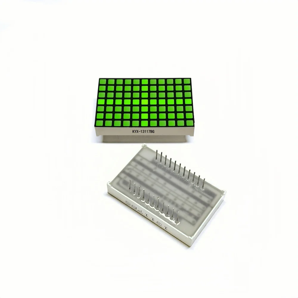 10 قطعة ф3X3mm 11X7 شاشة مصفوفة نقطية 45X28.5mm شاشة مصفوفة 13117 سلسلة عرض مصفوفة نقطية