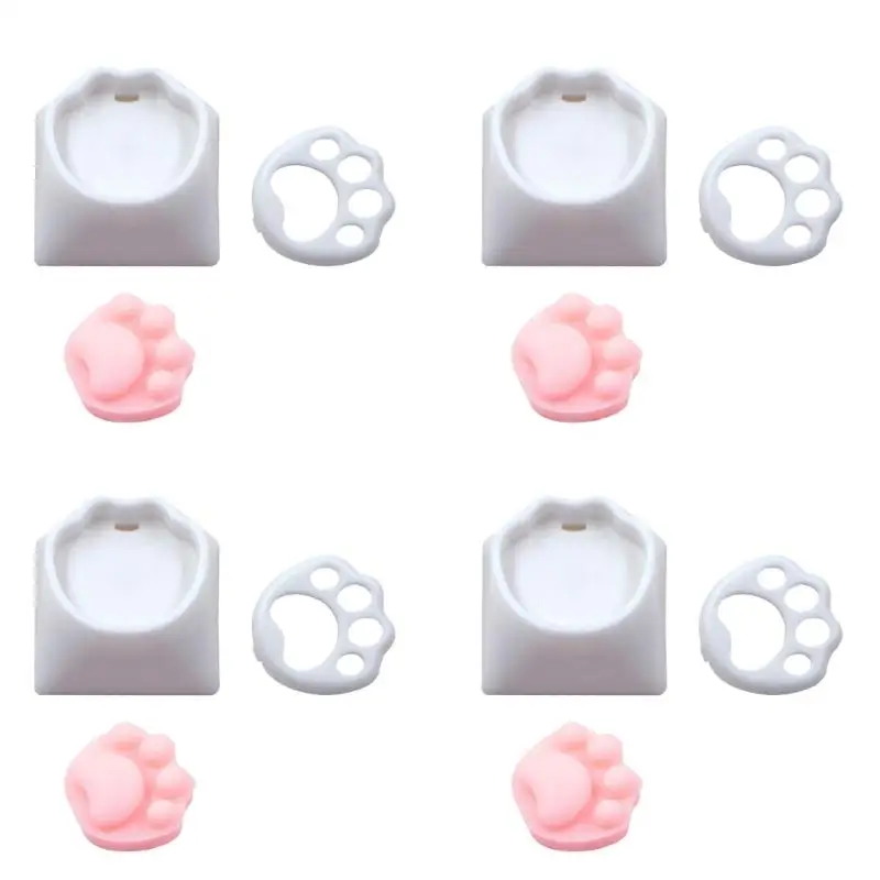 652F Themed Silicone Keycaps AntiFatigue for Professional Typists Gamers