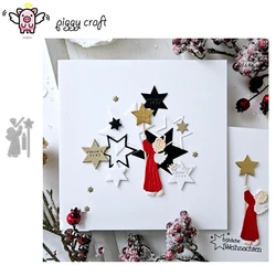 Piggy Craft metal cutting dies cut die mold Angel girl Scrapbook paper craft knife mold blade punch stencils dies