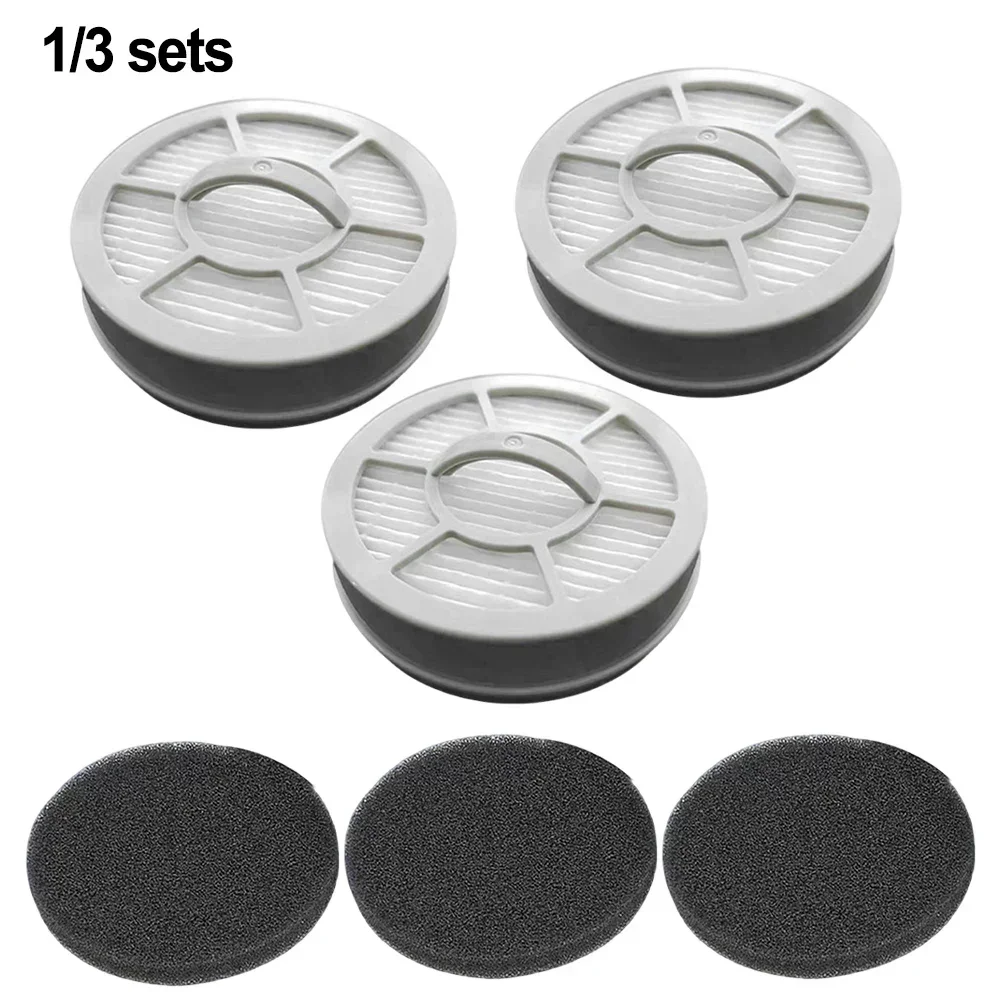 1/3 Sets Filter Spare Parts For Xiaomi Wireless Handheld Mite Remover Mites Accessories Filter For Vacuum Cleaner