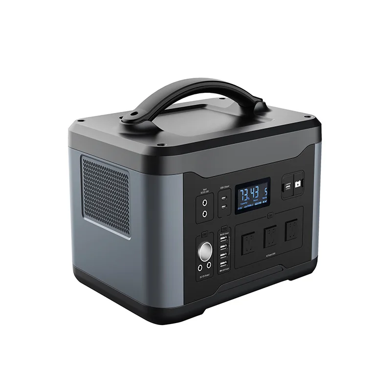 1000W Solar Outdoor Power Supply Camping Food Truck Explorer Phone Portable Power Bank Power Station High Capacity
