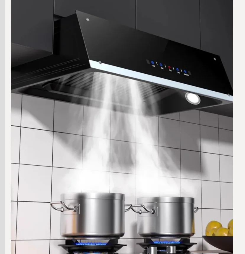 220V Goodwife High Power Range Hood Kitchen Ventilation Chinese Style Top Suction BAA