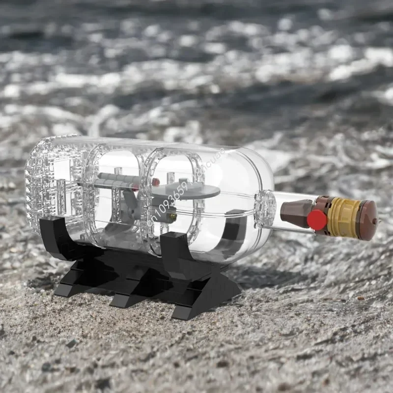 

Конструктор StarShiprs in A Bottle - Космический корабль USS Enterprise NCC-1701, 398 деталей, креативный набор для сборки, рождественский подарок