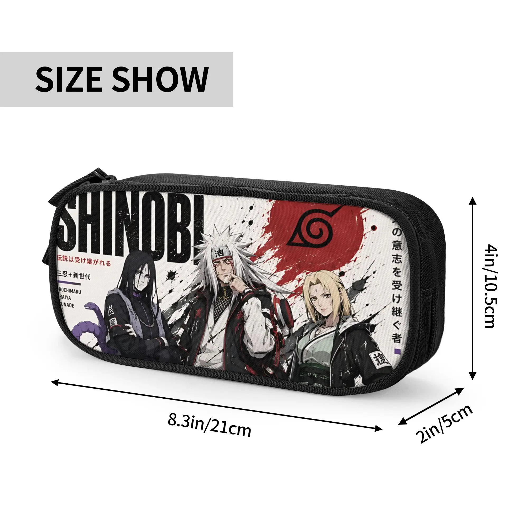Custom Naruto Anime Theme Large Capacity Bags for Child  Handheld Study Bag for Boys Gilrs Kids