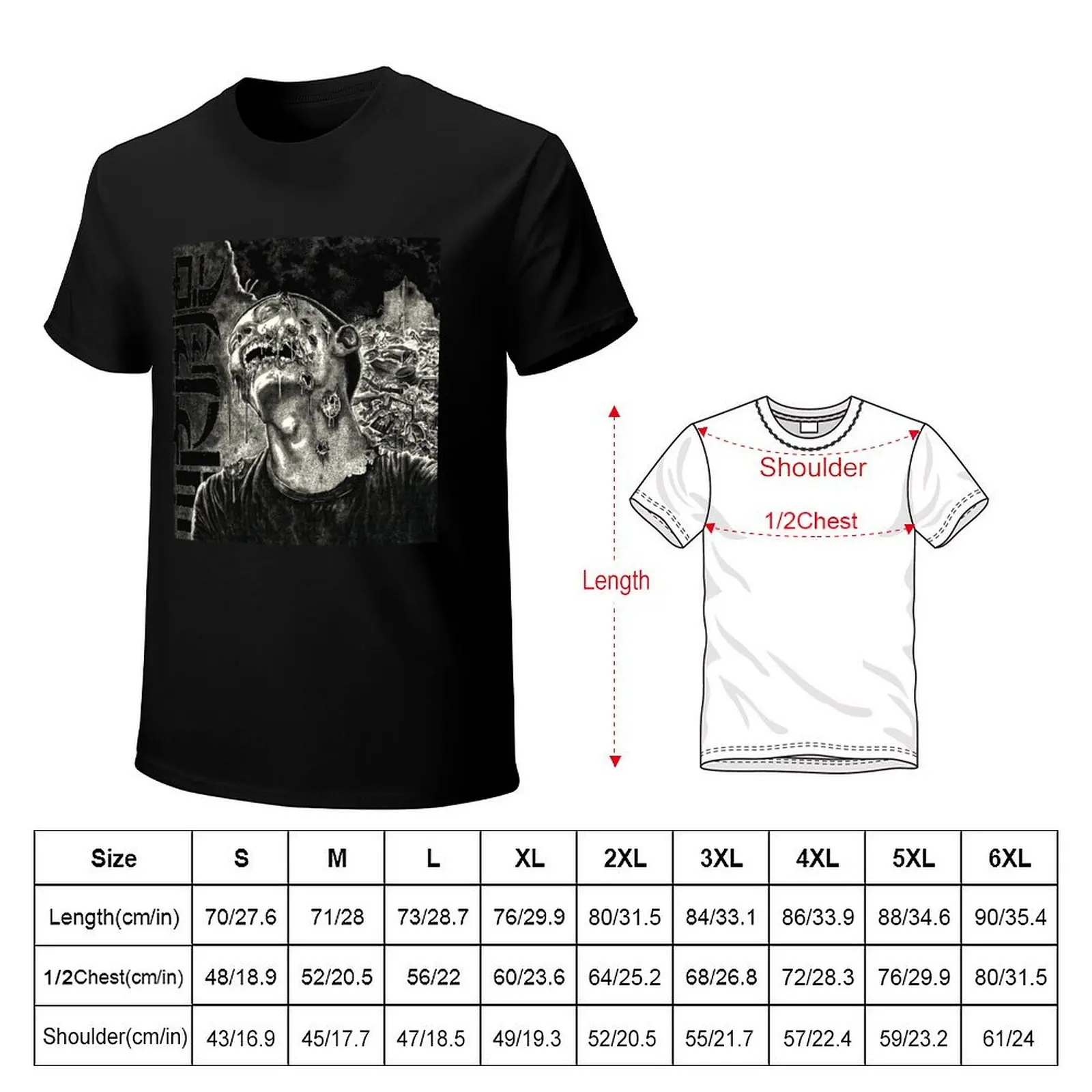 Wormrot - A Dead Issue T-shirt quick-drying heavyweights shirts graphic tees mens clothing