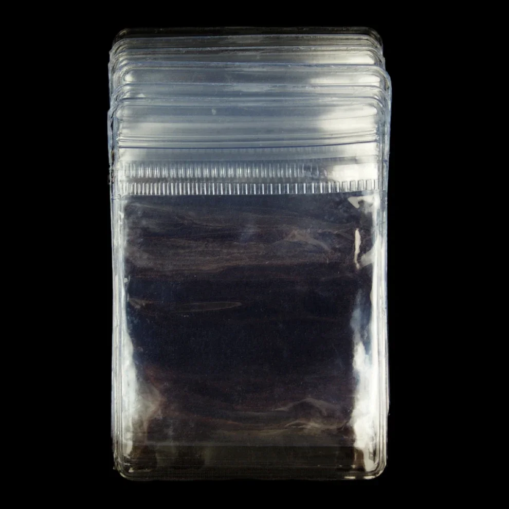 PVC Bags Clear Thick Small Zip Lock Plastic Bags Reclosable Resealable Zipper 5X7cm Packaging 10/20Pcs Bags