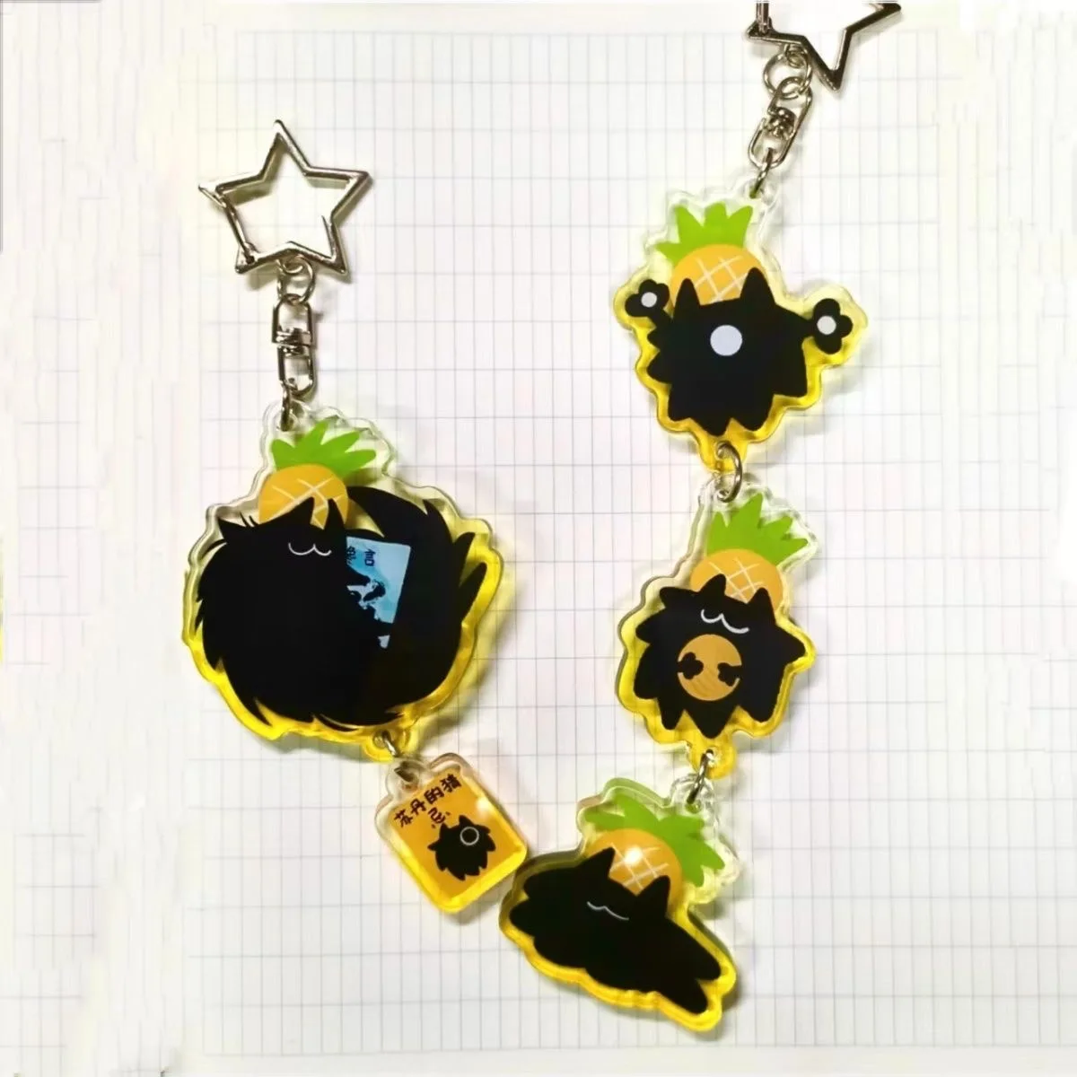 Периферийные устройства для игры Судана, акриловый брелок для ключей с злым котом, украшение для рюкзака, брелок для ключей, коллекция высокого внешнего вида, подарок