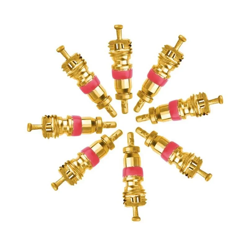 50 قطعة 19 مللي متر سيارة شنت صمام الأساسية مناسبة للإطارات الأمريكية/الولايات المتحدة صمام النحاس النقي إبرة صمام العادم سيقان العملة قطع غيار السيارات