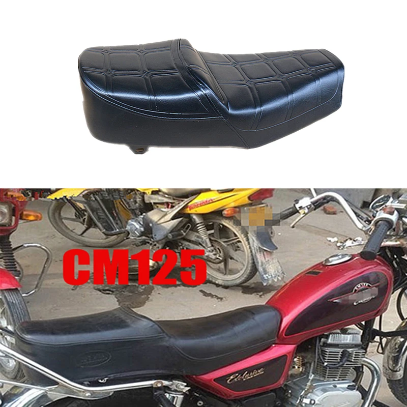 

Motorcycle Seat Complete for Honda Sundiro Jialing CM125 SHD125 Chopper Waterproof Cushion Sunscreen Motorbike Saddle Dustproof