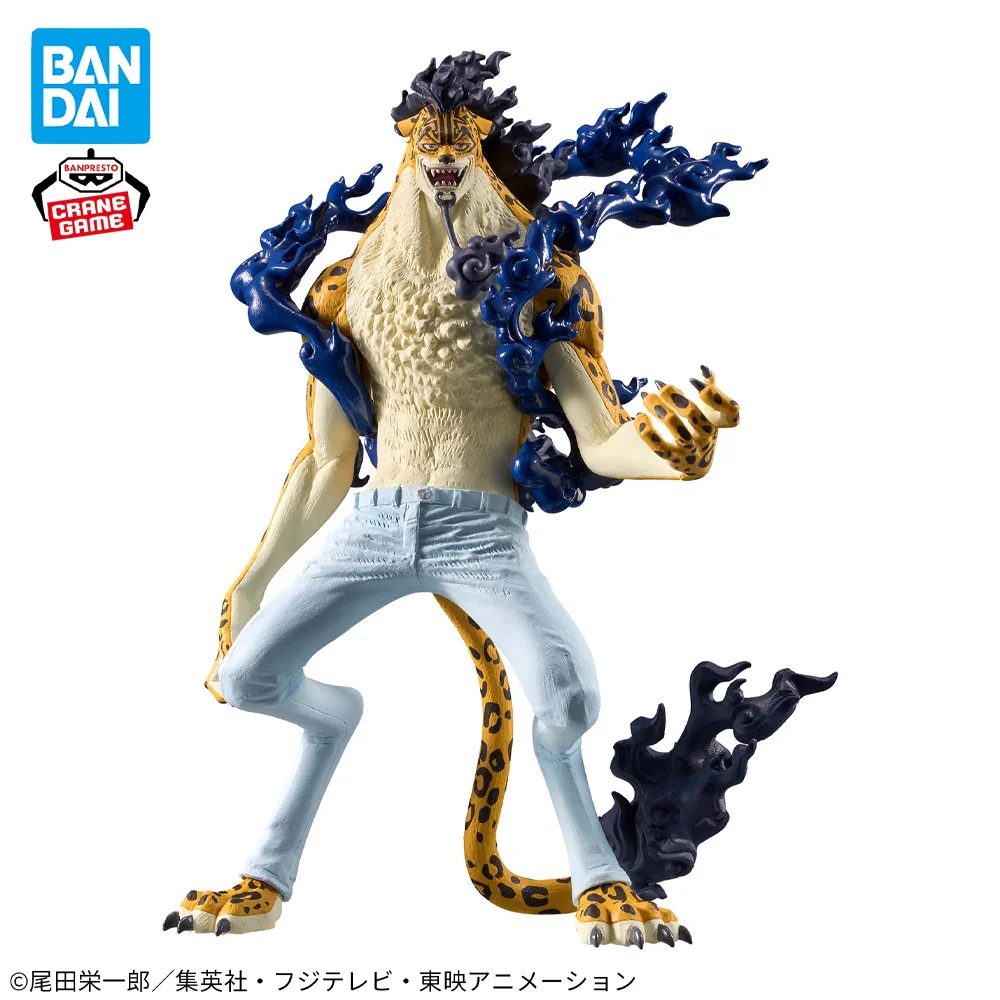 In Stock Original BANPRESTO KING OF ARTIST KOA Awakening Rob Lucci Figure Anime One Piece Model Genuine Boxed Toy