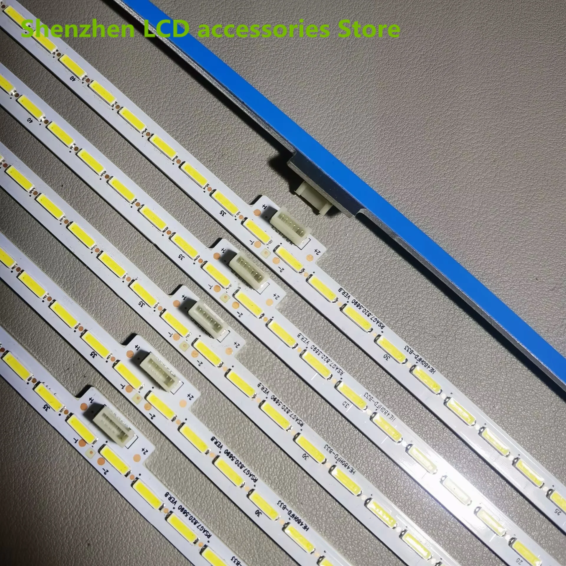 Applicable Hisense LED48K260 LED48K370 LED48T1A LED48EC510N light bar LCD TV RSAG7.820.5698 LT-1132445-A  60cm 6v
