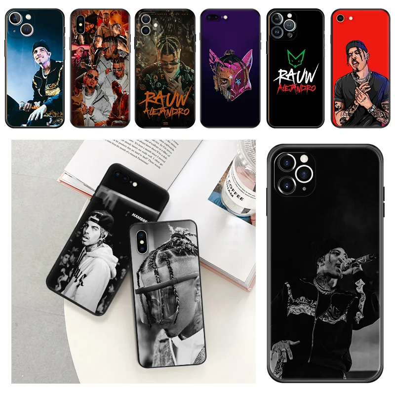 

Phone Cases For iPhone 14 Plus 13 Pro Max 12 11 Mini SE XS X XR 7 8 6s Rauw Alejandro Singer Soft Camera Protective Cover