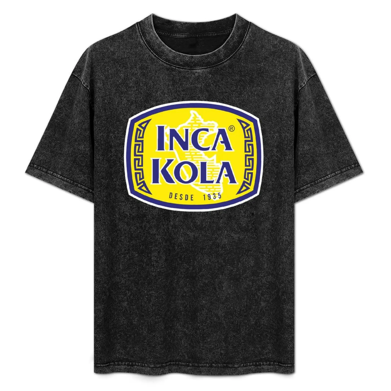 Peru - Camiseta Inka Cola (Original) _028 de manga corta para tallas grandes y altas