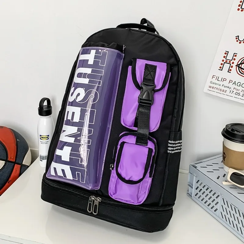 

Badminton Bag, Backpack, Sports Equipment New Independent Shoe Warehouse, Independent Ball Warehouse, Color Matching Racket Bag.