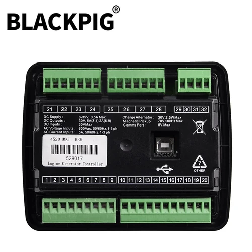 Imagen 2 del producto Nuevo 4520 MKII Compatible Original DSE4520 MKII Panel controlador generador diésel módulo de Control de fallos de red automática