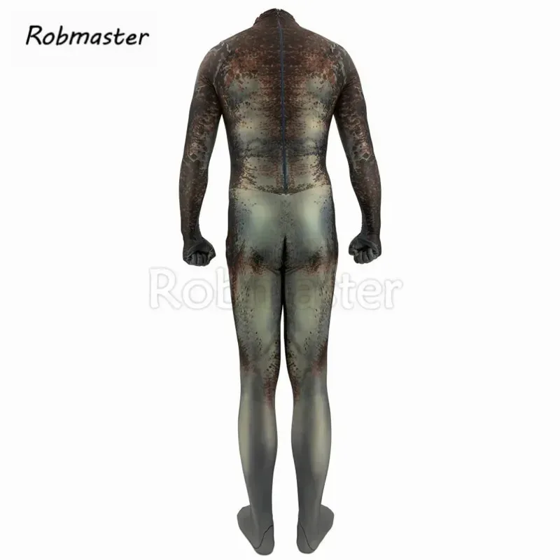 جديد أزياء تنكرية للرجال والأولاد ثلاثية الأبعاد مطبوعة من الألياف اللدنة Zentai المفترس للهالوين ملابس داخلية مقاس سم؛ 5